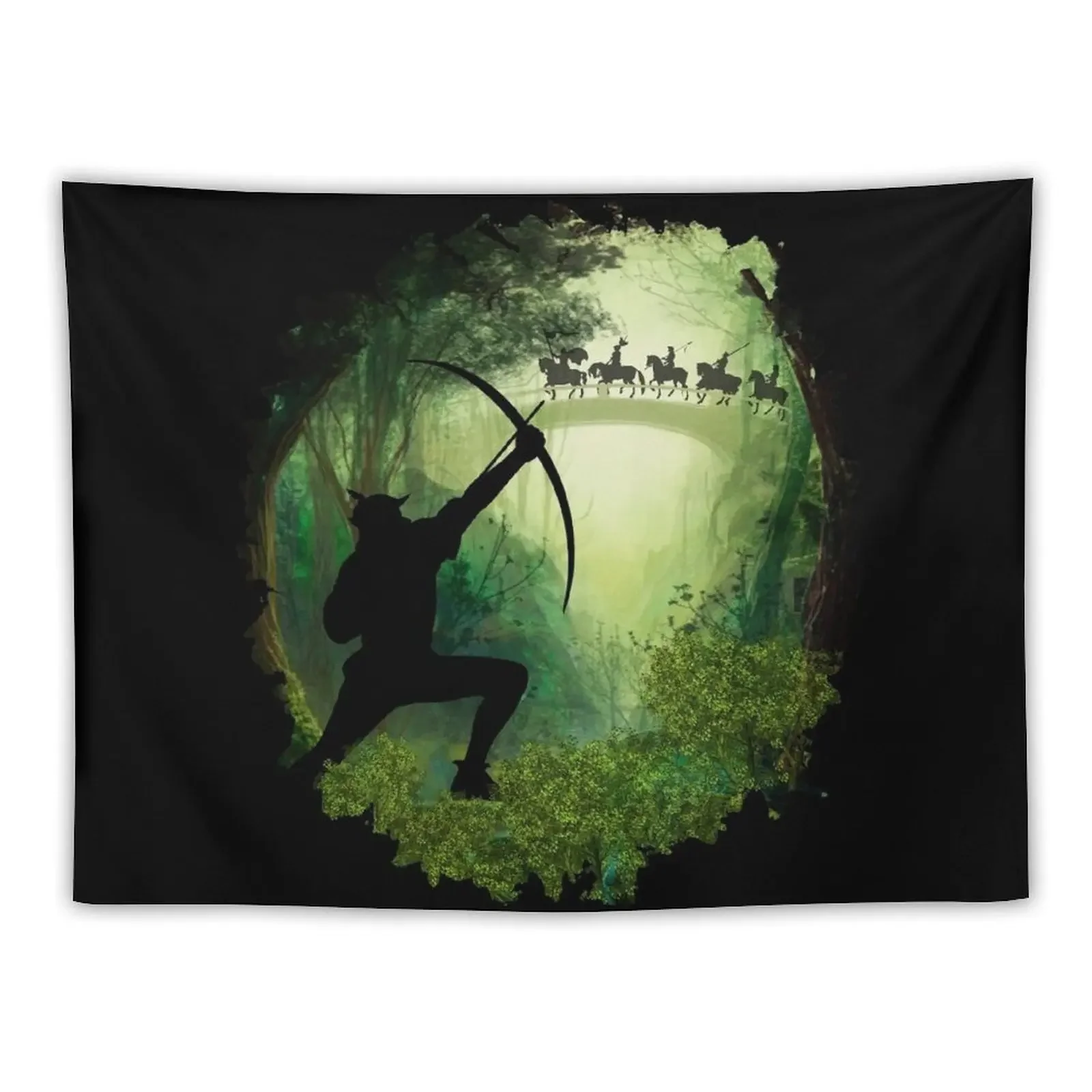 Robin Hood Tapestry Wall Decor Hanging Decoration Aesthetic Luxury Living Room Decoration Tapestry