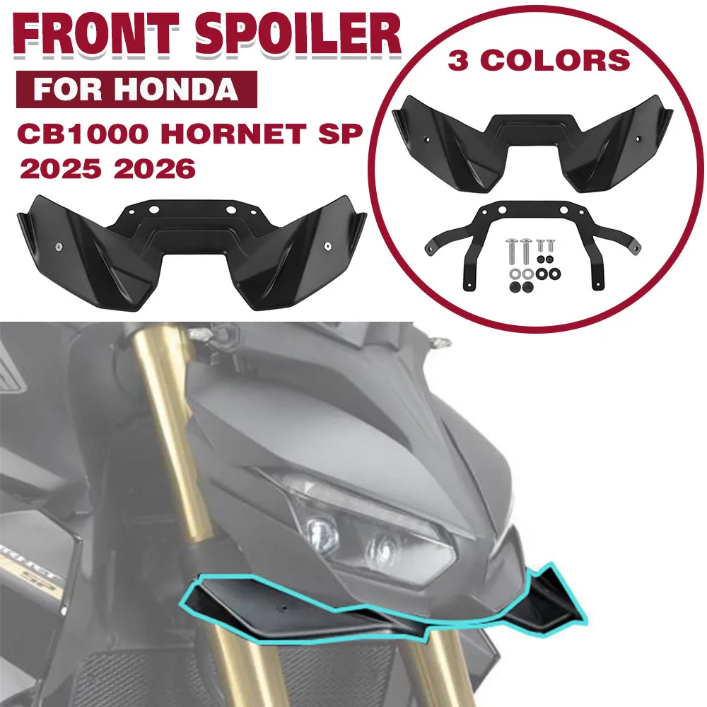 

Передний спойлер для мотоцикла Honda CB1000 Hornet 2025 SP 2026: аэродинамическое крыло для повышения прижимной силы, накладка на переднюю часть, винглет