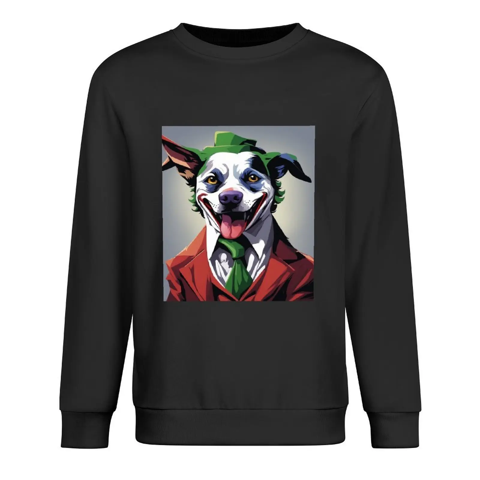 

Joker The Dog Pullover winter clothes fashion men anime clothes korean clothes new in sweatshirts