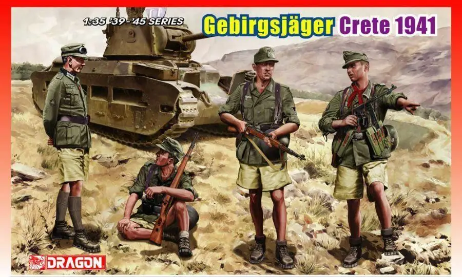 

DRAGON 1/35 6742 Gebirgsjagers Crete 1941