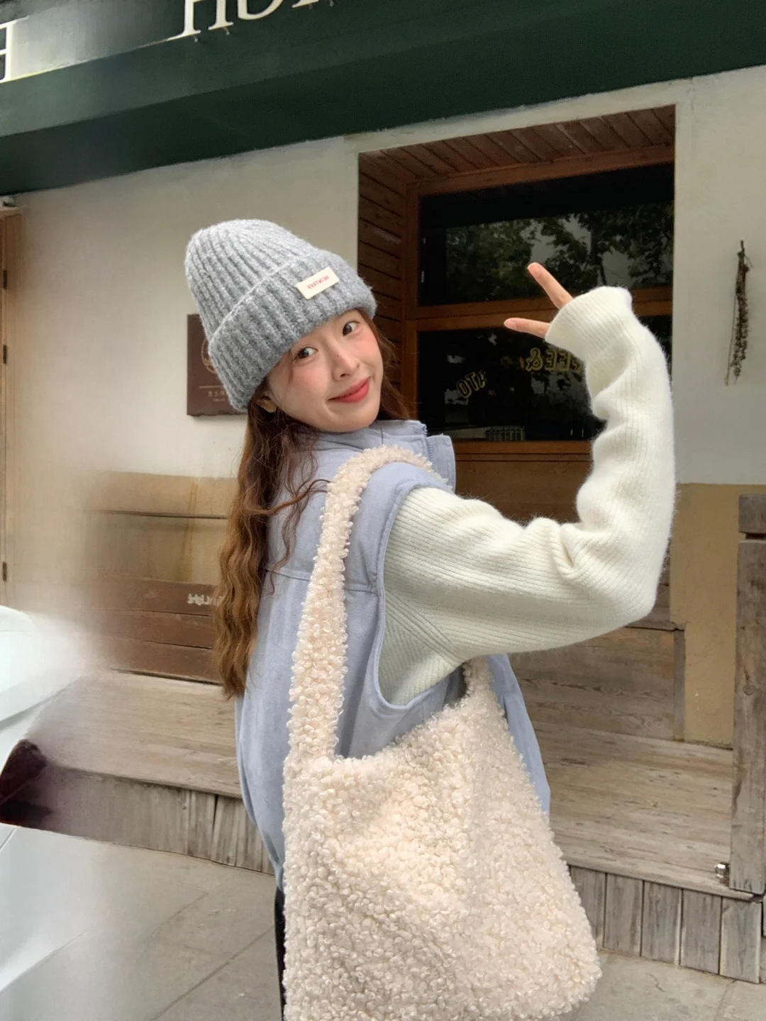 

Повседневный замшевый жилет-безрукавка для осени и зимы, новая модель, многослойный топ, маленький размер, женская куртка в корейском стиле, универсальная, имитация замши