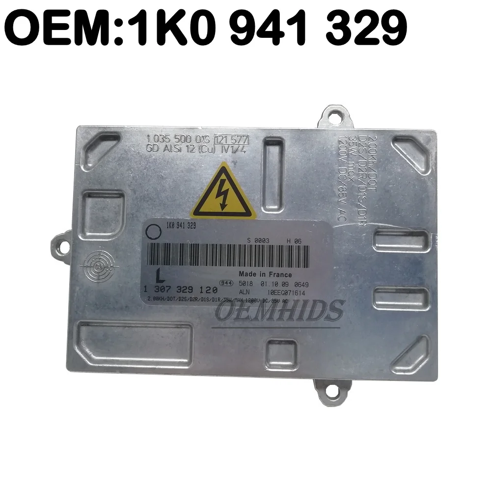 

Original Oemhids 1307329120 D1S D1R HID Ballast For 2009-2012 Passat CC Xenon Headlight Control Module 1K0941329