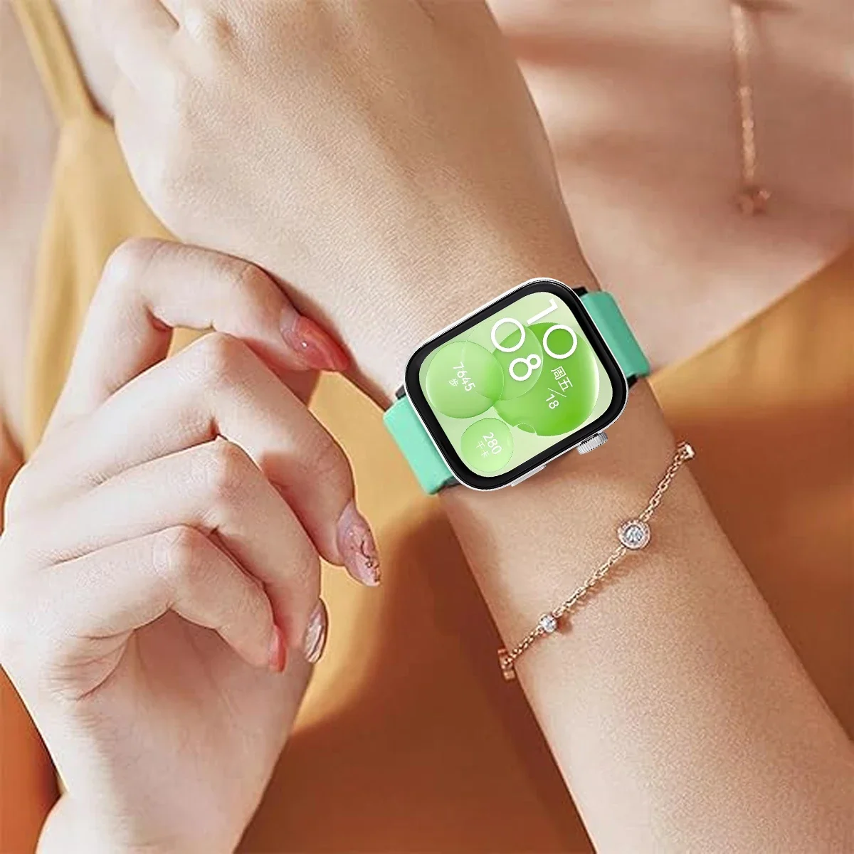 НОВЫЙ силиконовый ремешок для часов Huawei FIT3/4 Pro, ремешок для часов с металлической пряжкой, спортивный браслет fot huawei fit3 2 1correa, аксессуары