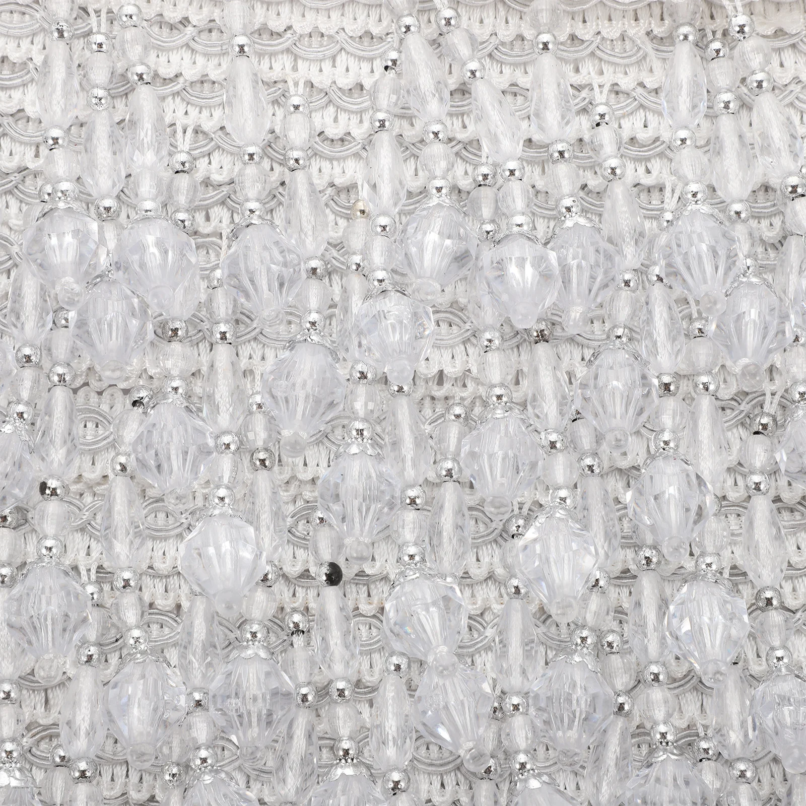 

Curtain Beaded Fringe Trim Exquisite Tassel Polyester Yarn Practical Durable Sofa Cover DIY Handicrafts Home Decoration