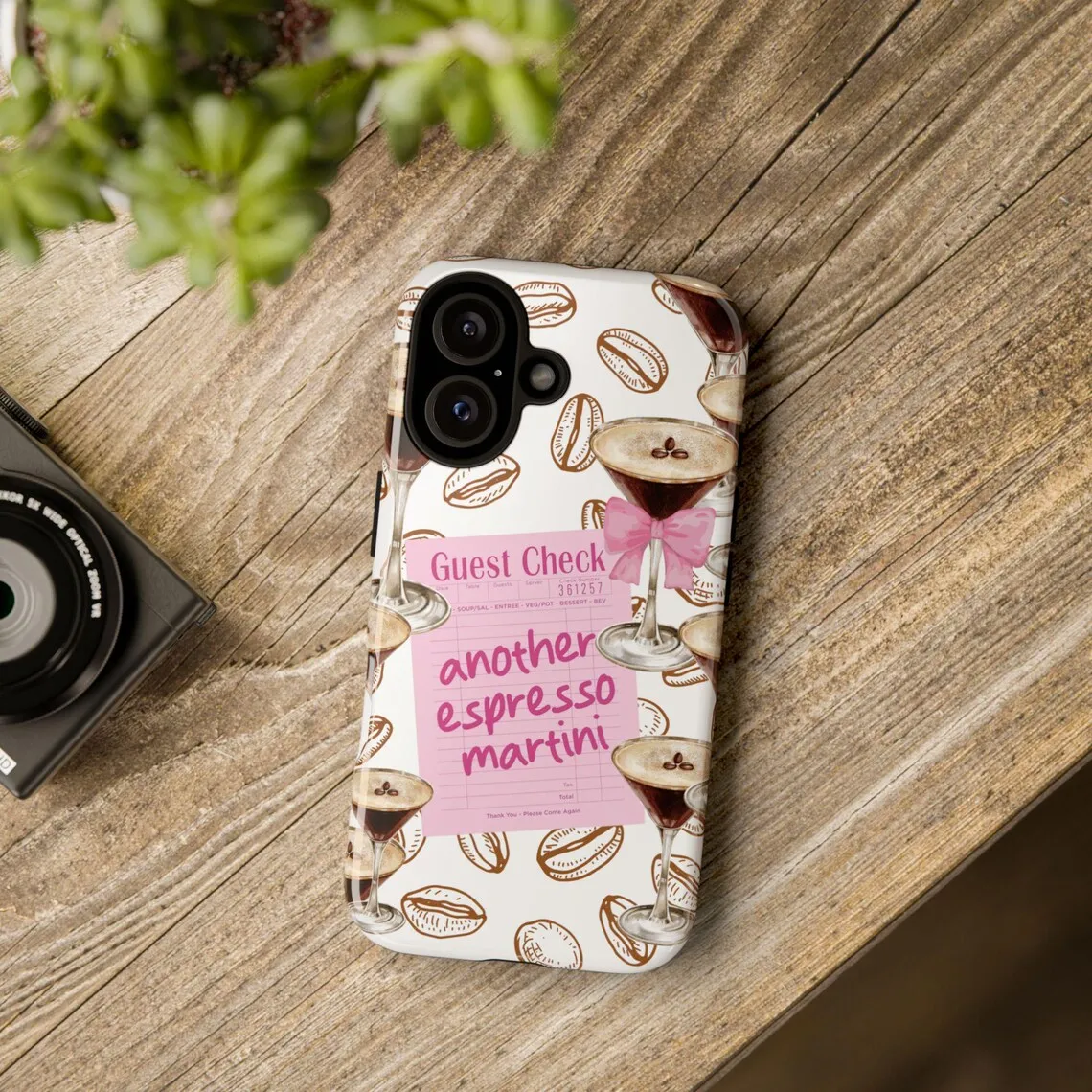 

Coffee Luxury Design Phone Case for iPhone 17 16 15 14 13 12 11 7 8 Air Pro Max Plus Luxury Double-layer Back Cover