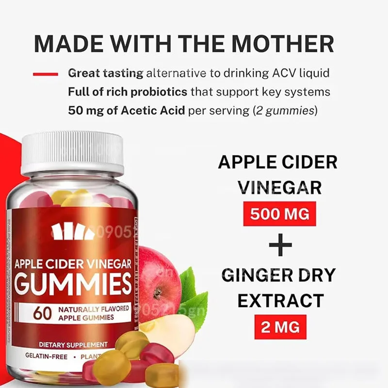 

Яблочный уксус, маркеры | Витамин B12+Фототехника | Веганский без ГМО без желатина | 60 шт.