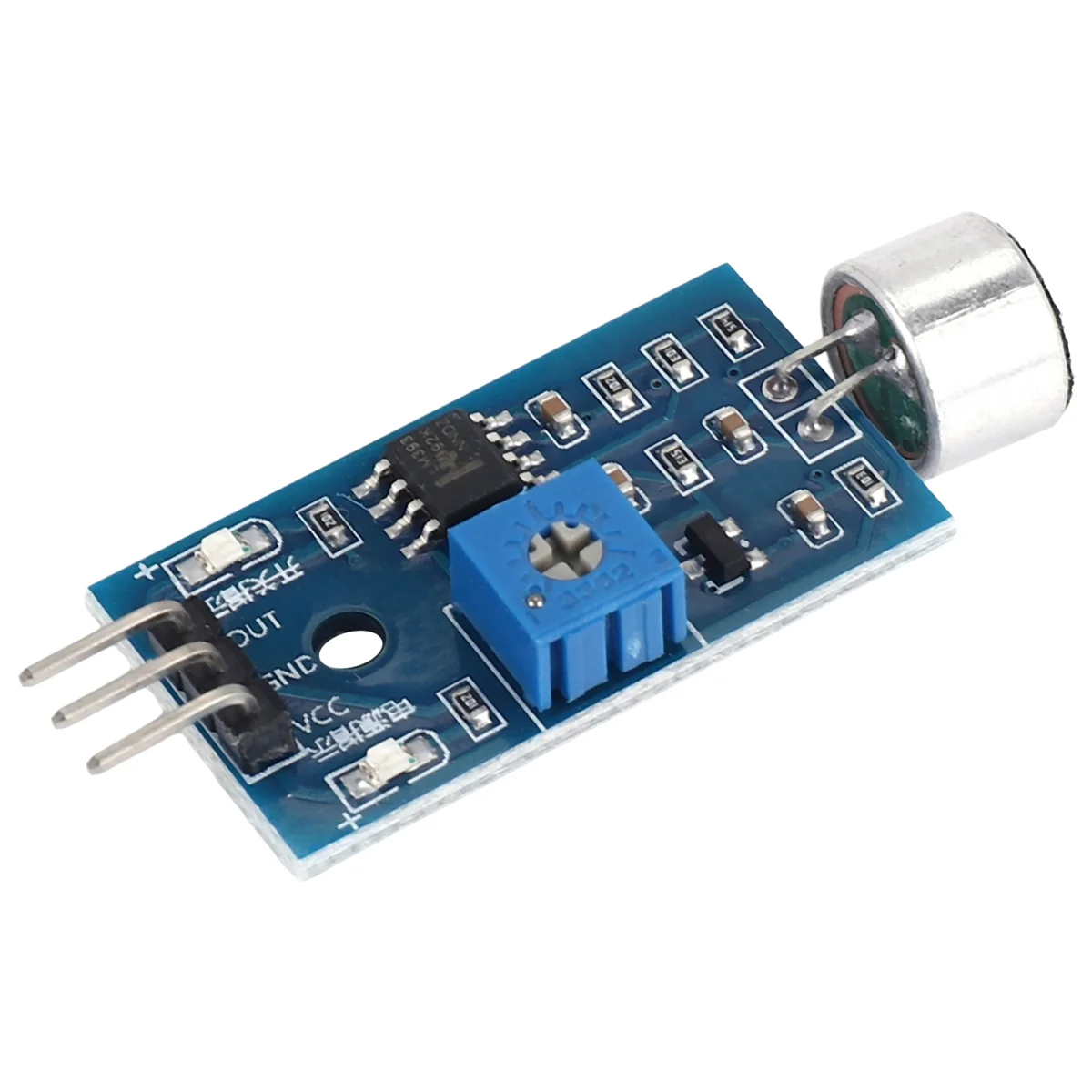 AT16 3.3V/3.5V LM393 Microphone Amplifier Sound Sensor MIC Voice Module for