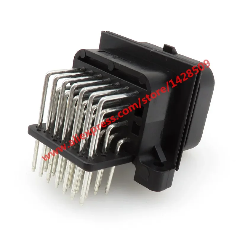 1 Pcs TE AMP SUPERSEAL 1mm 26 Pin Way Sealed Electrical Female Male PCB Pin Connector Computer ECU Plug 3-1437290-7 9-6437287-8