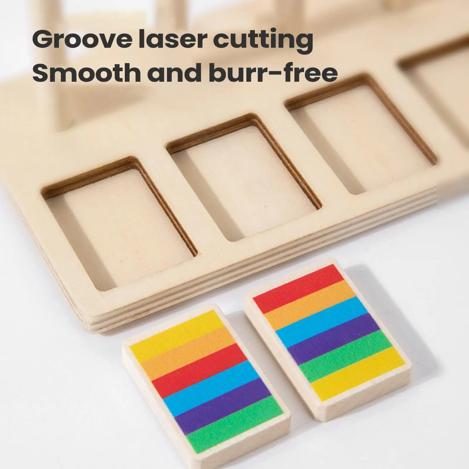 

Деревянные развивающие игрушки-пирамидки: обучающая игра на сопоставление цветов для детей от 3 лет, для дома, путешествий, детского сада и яслей