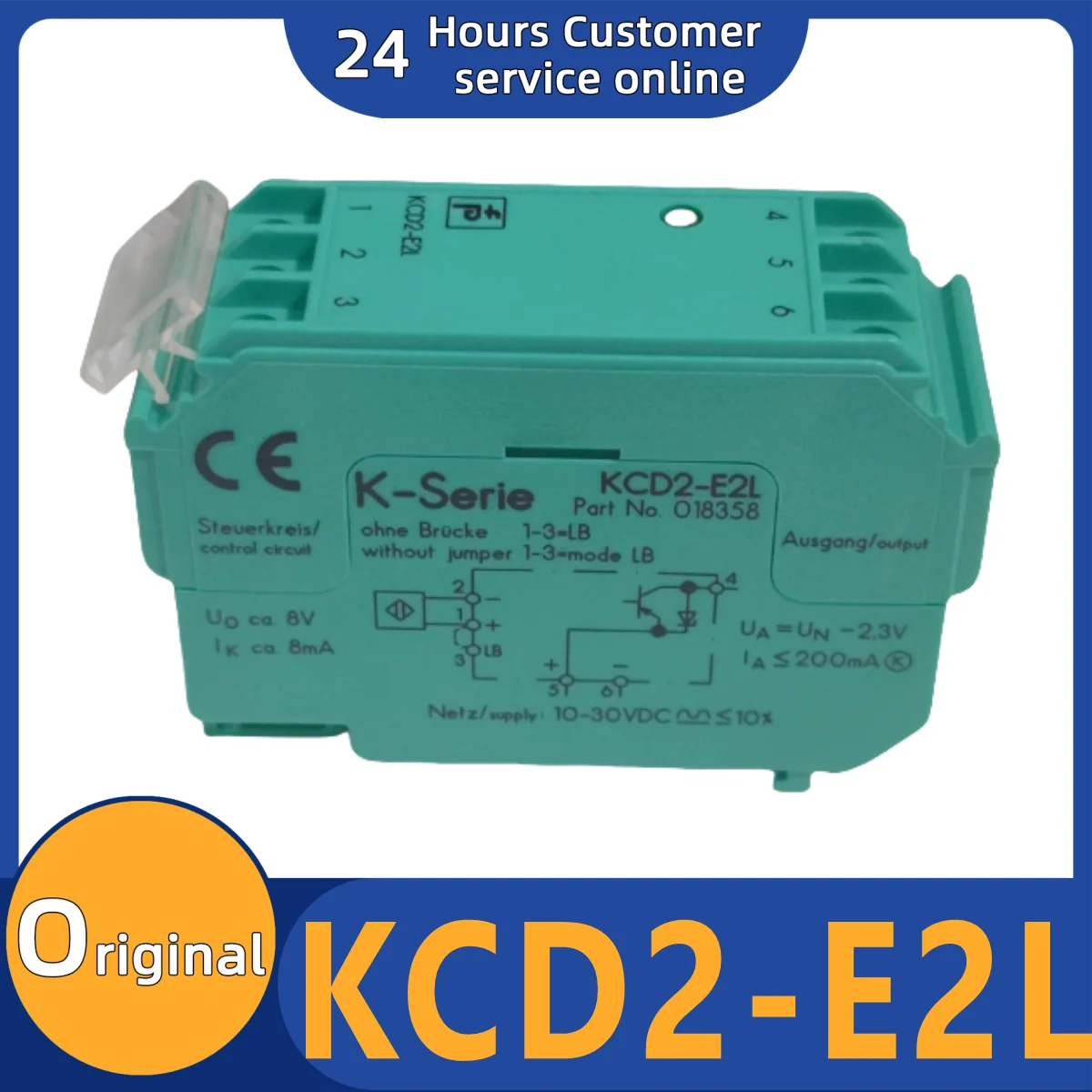 

Brand new original sensor KCD2-E2L KCD2-STC-EX1 K-LB-1.30G K-LB-1.30
