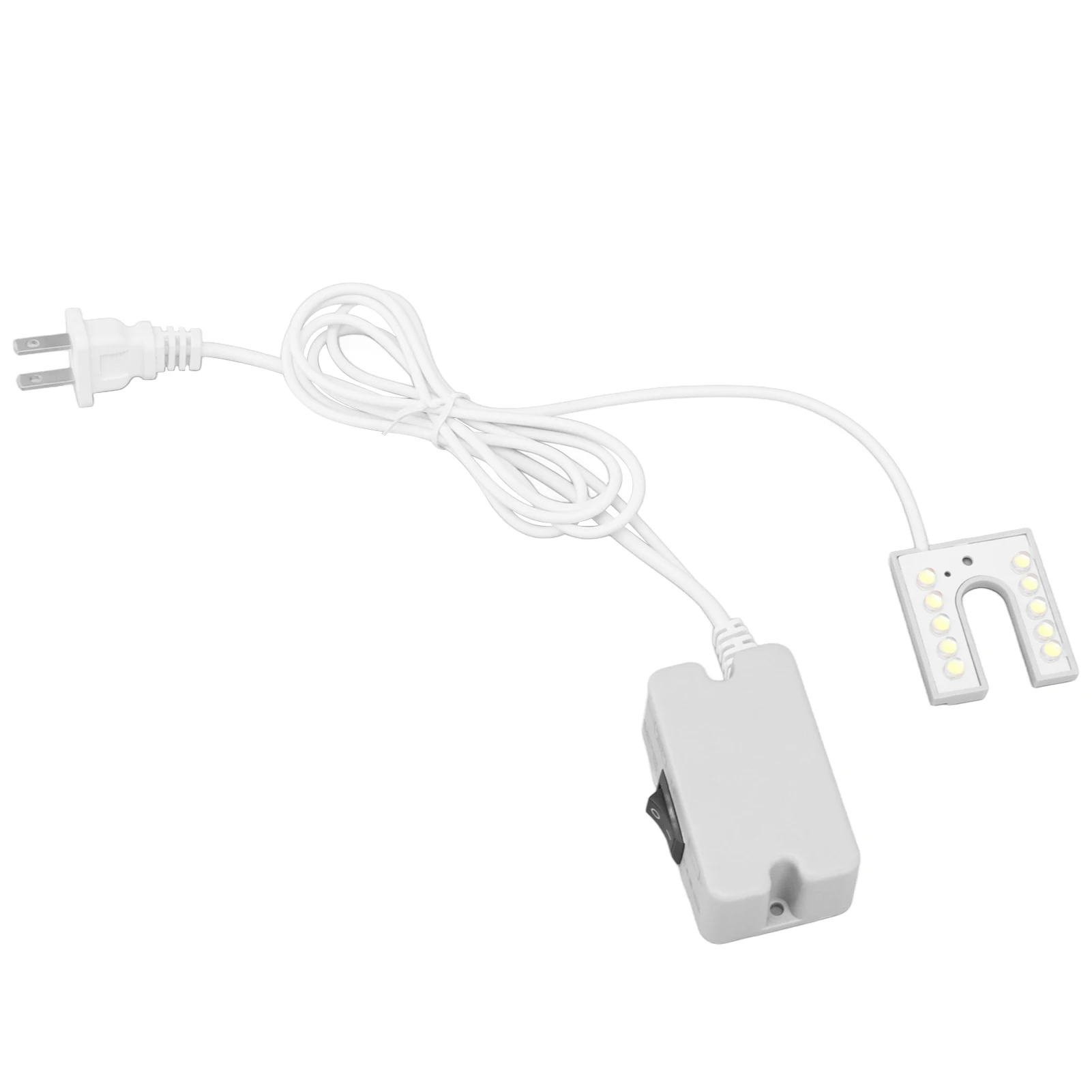 Sewing Machine Light 10 LED Beads Bright Natural Light Working Gooseneck Lamp with Magnetic Base Machine Tool Work Light