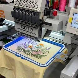 Ricoma Creator EM1010 MT1501TC RCM SWD MT-1502 CHT-1204/06/08 CH with Sewtalent Magnetic Mighty Hoops Frame Embroidery Hoops