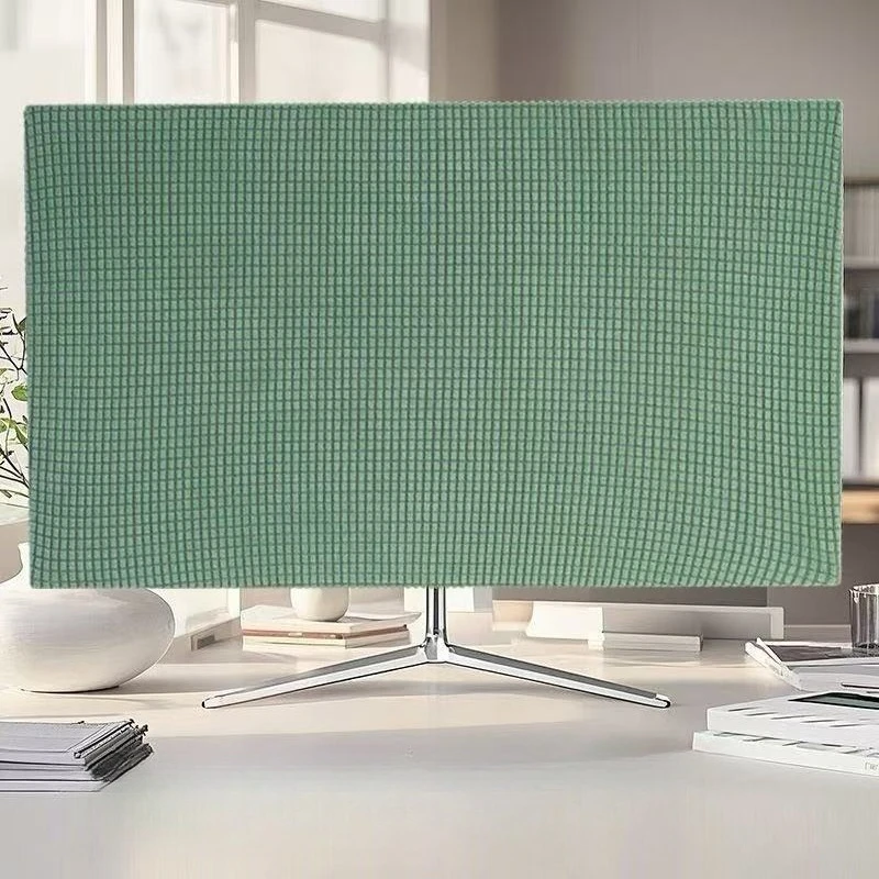 Stretchable Fabric Computer Cover Dustproof Sleeve for 19-37inches Screen Monitor Case Soft Elastic Cloth