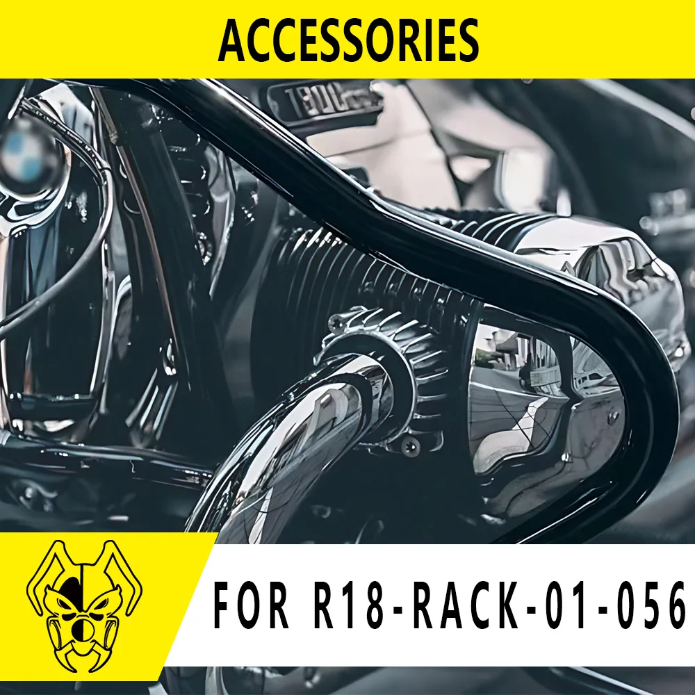 

MTKRACING Crash bars For BMW R18 2020-2025 Motorcycle Engine Guard Highway Crash Bar Frame Protection Bumper Protector