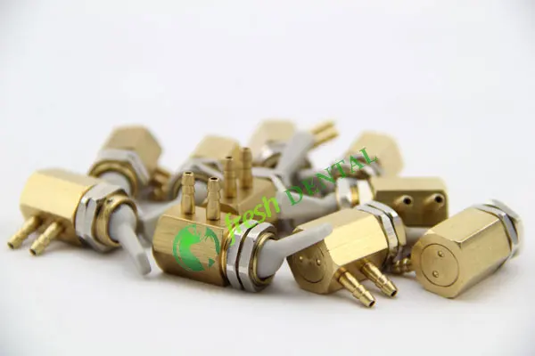 

10PCS Dental Pulldown Switch Valve On Off Air Toggle For 2 4 Holes Circle Foot Pedal Controller Dental Chair Unit SL1263