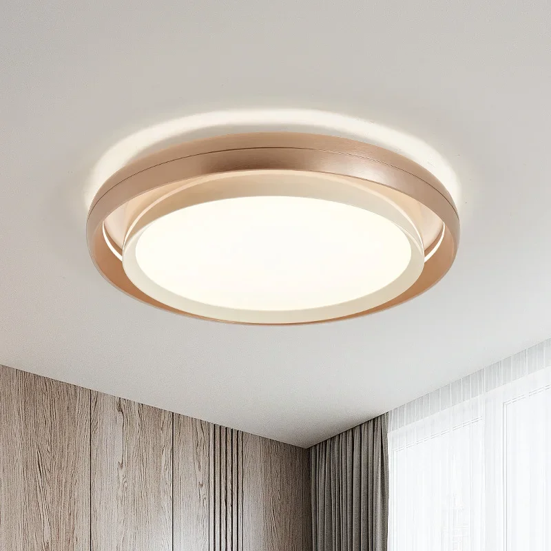 

Modern Minimalist Ceiling Light Aluminum Material Design Circular Acrylic Lampshade LED Lamp for Bedroom Decoration Home