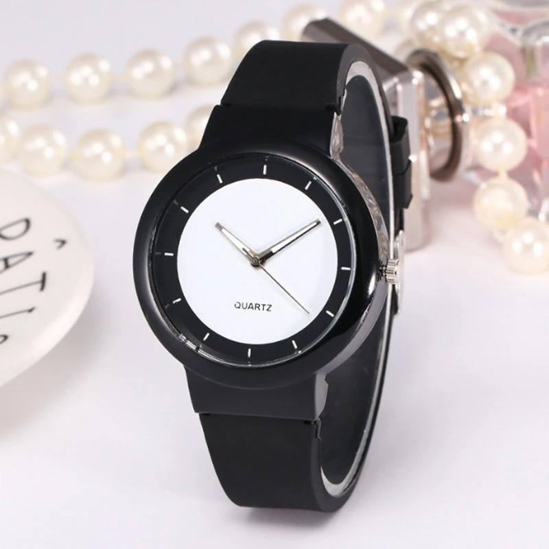 여성 손목 시계 한국어 실리콘 젤리 시계 패션 숙녀 시계 Reloj Mujer 시계 선물 Reloj Mujer Dropshipping