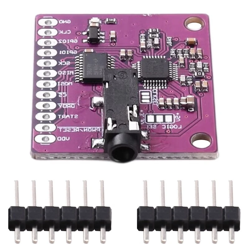 [NEW!T25C】 Low-Noise ADS1292R 24-Bit ECG Impedance Module Analog-To-Digital Converter For Heart Rate ECG Monitoring Development