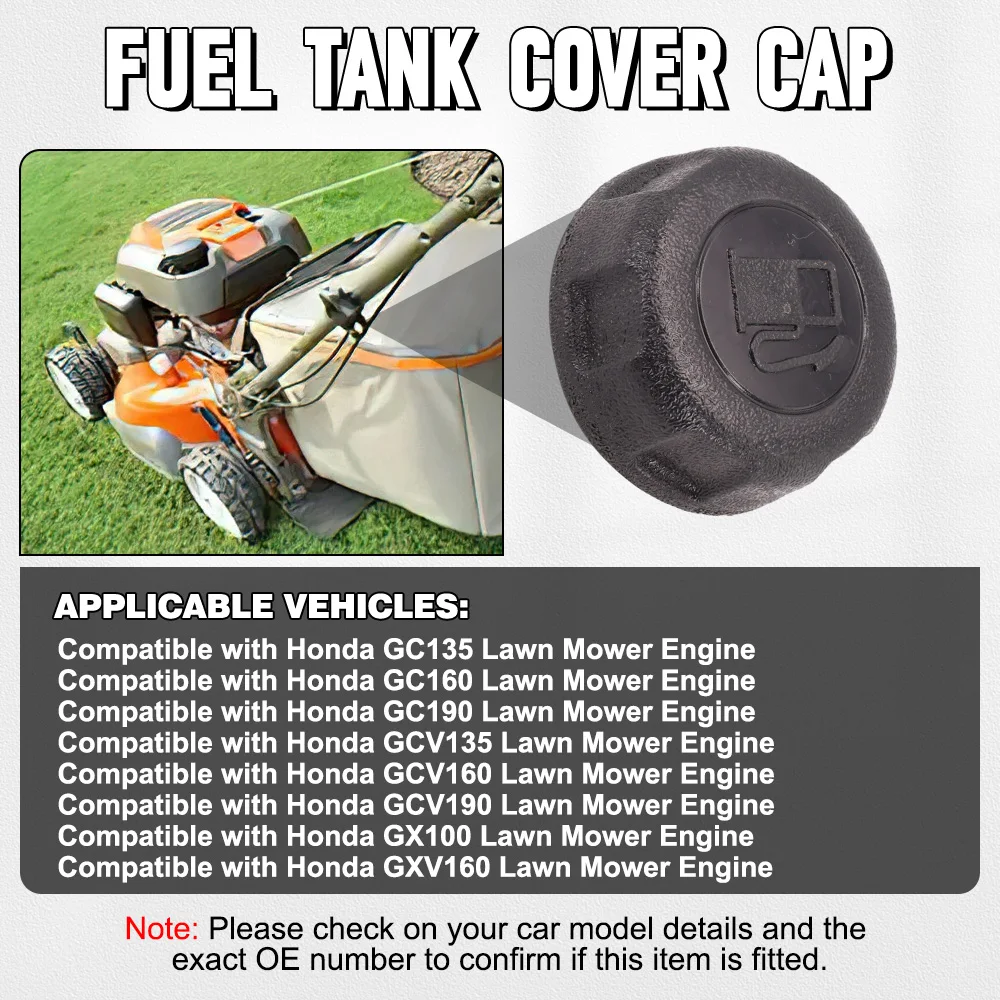 

Автомобильная крышка топливного газа для Honda GC135 GC160 GC190 GCV135 GCV160 GCV190 GX100 GXV160 Двигатель газонокосилки 17620-ZL8-003 17620-ZL8-013