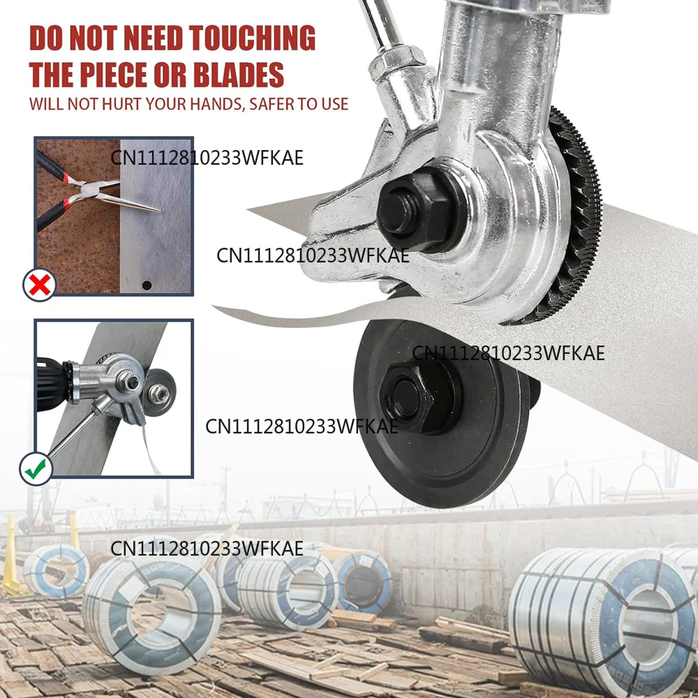 Metal tooth drill accessories and adapters for metal cutting