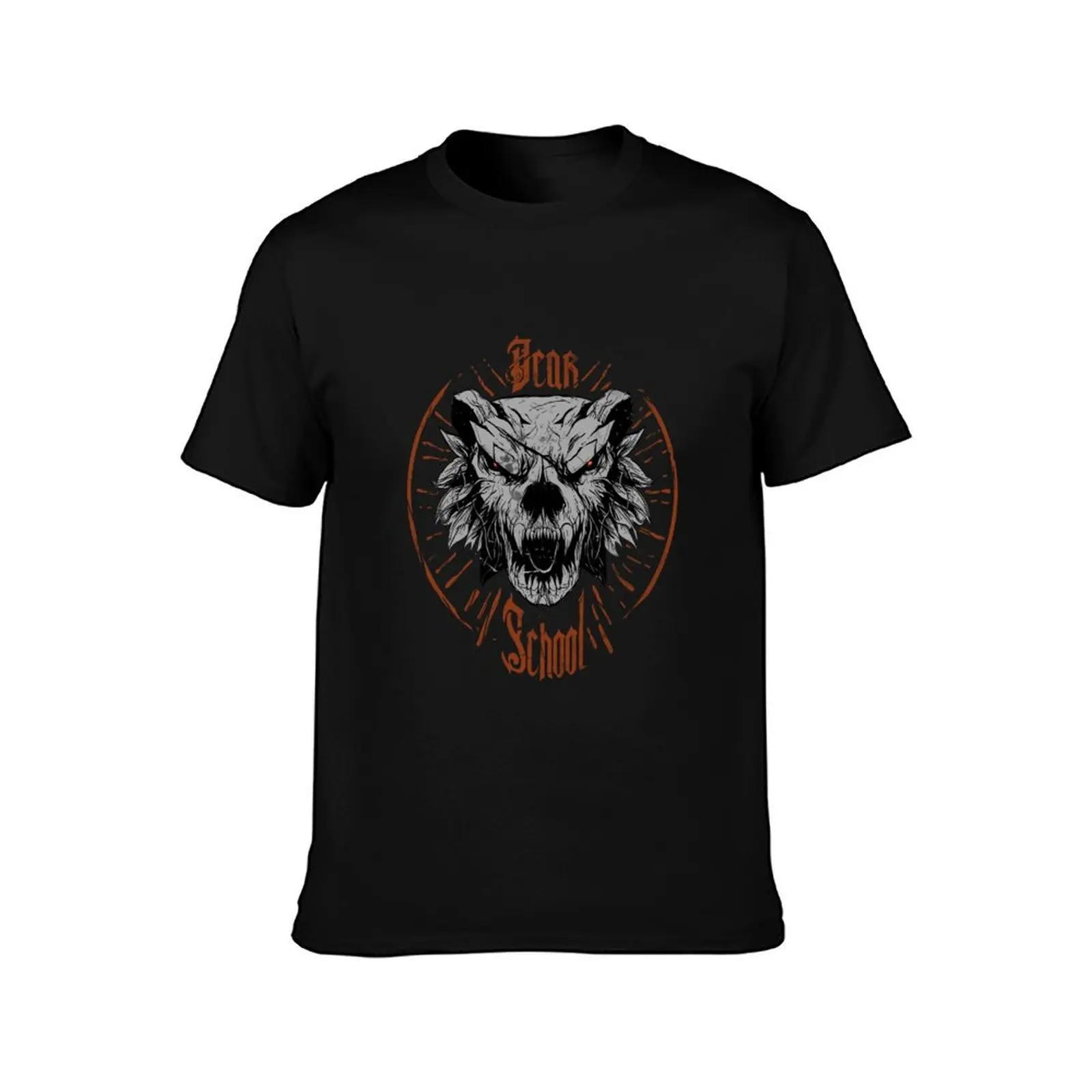 WITCHER - Bear School Symbol [black] T-Shirt Stretch Fabric Comfort T-Shirt