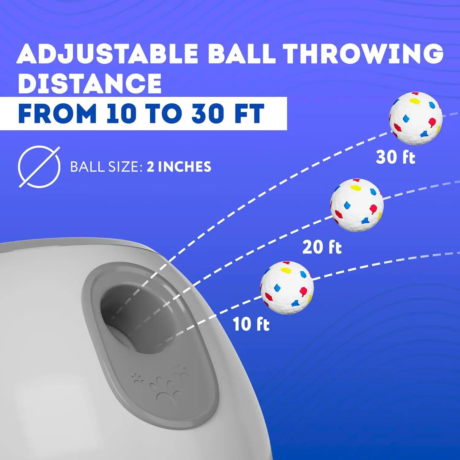 Pet ball dispenser dog toy ball thrower outdoor toys automatic ball dispenser mentally stimulating dog toys Thrower Machine