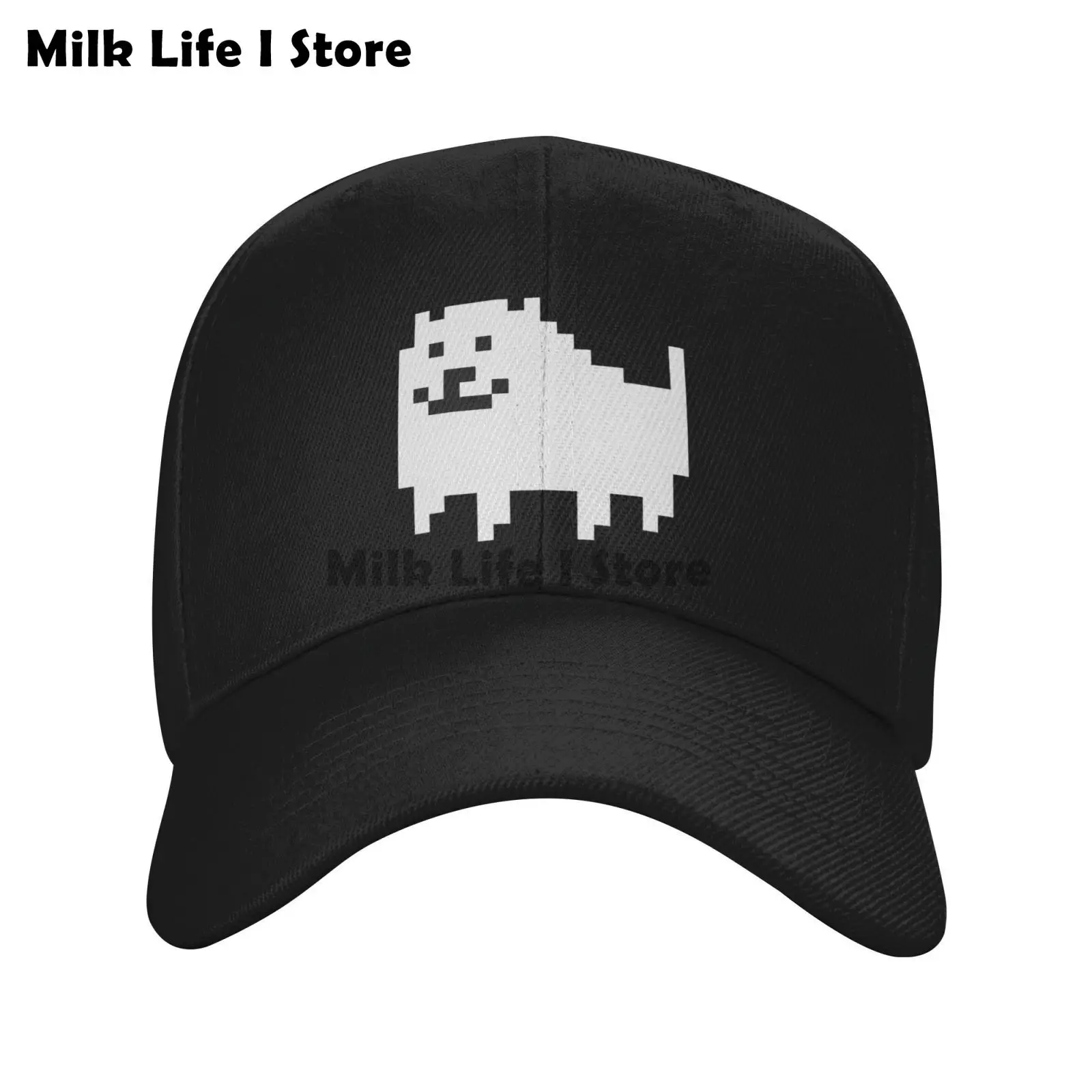 Undertale Annoying Dog Baseball Caps Vintage Distressed Cotton Video Game Snapback Hat for Men Women Outdoor Summer Hats Cap