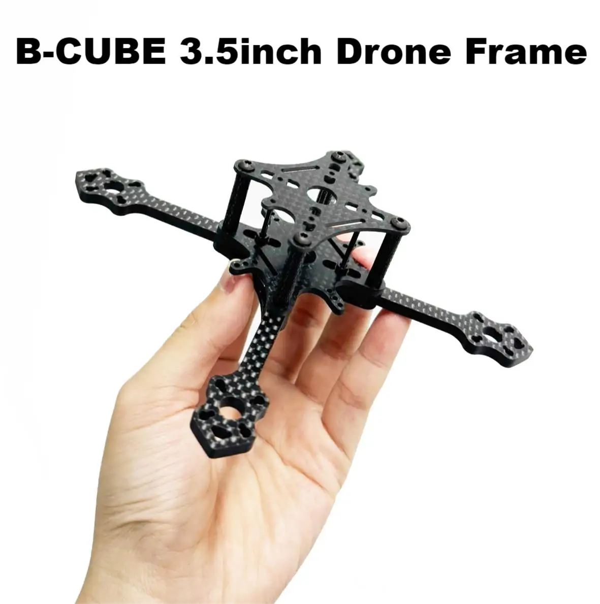 B-CUBE 3.5인치 FPVDrone 프레임 키트 탄소 섬유 레이싱 드론 쿼드콥터 프리스타일 INAV Beatflight F722Ardupilot PX4Flight Control