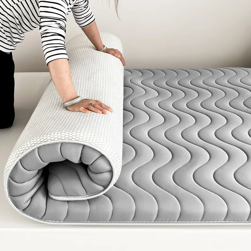 

New Latex Memory Foam Single-Side Mattress for Student Dormitory Bed Bedding Tatami Soft Mattress