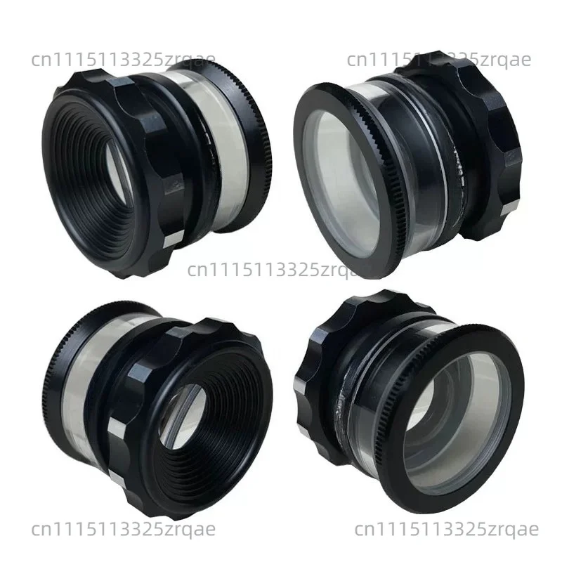2055-20X portable magnifying glass SCALE LUPE 20 times cylindrical scale measuring focusing eyepiece