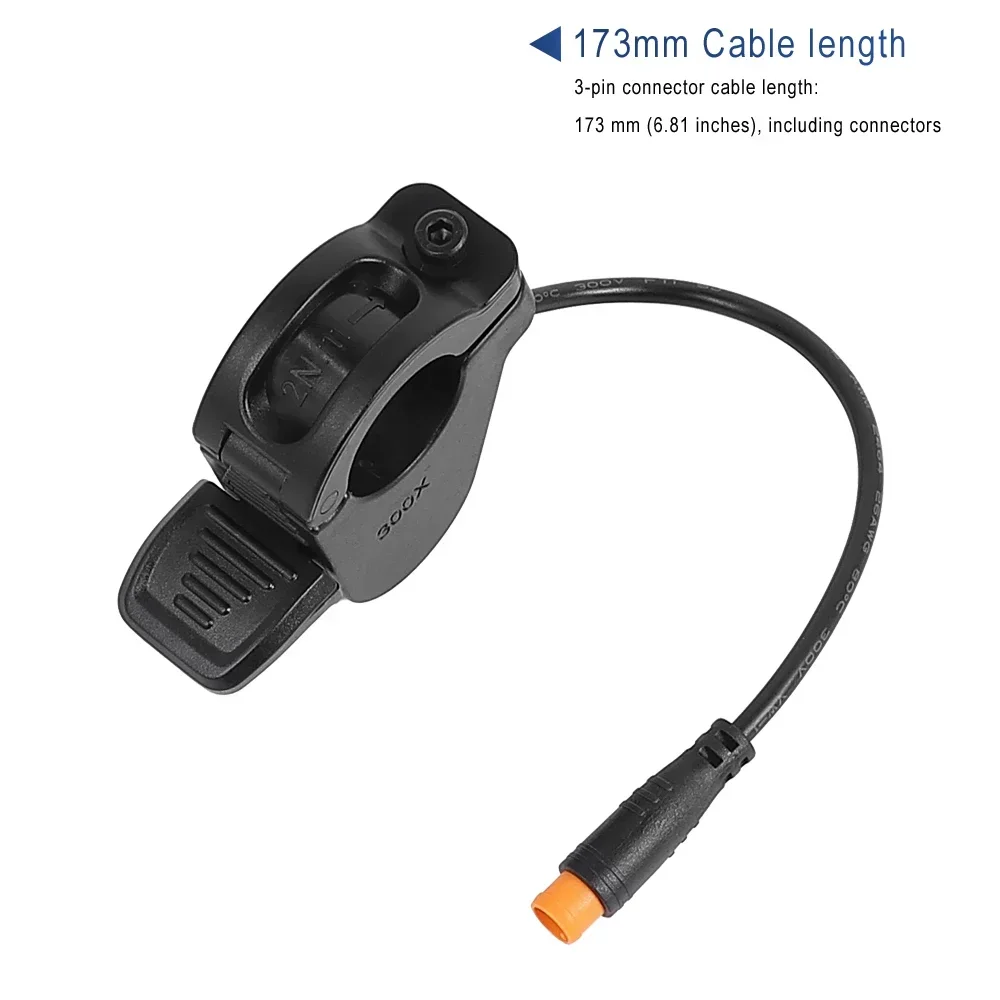 300X Daumengashebel für Kugoo Kikirin G4 Max Elektroroller Daumenbeschleuniger Rechts/Links Universalzubehör – Detail 3