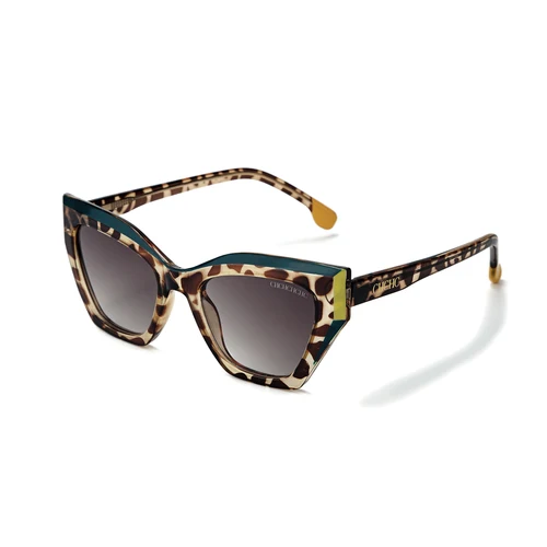 Imagen 2 del producto Gafas de Sol Cat Eye 3D 2025 Nuevo Diseño Moda Leopardo Lujo Regalo Mujer Caja Roja