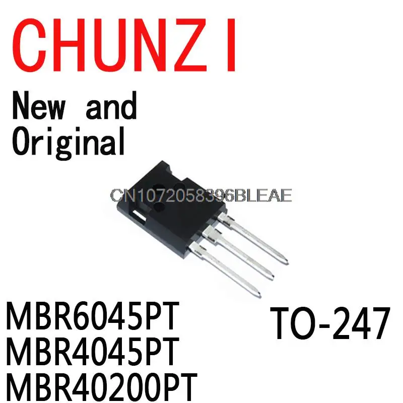 5PCS New and Original MBR4045 MBR6045 MBR40200 TO-247 MBR6045PT MBR4045PT MBR40200PT