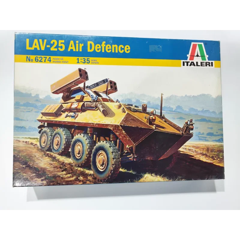 

Масштаб 1/35, Itareli 0274, корпус морской пехоты LAV-25 ADV, система самовоздушной защиты, пластиковая сборная модель, Коллекционная игрушка, подарок, сувенир