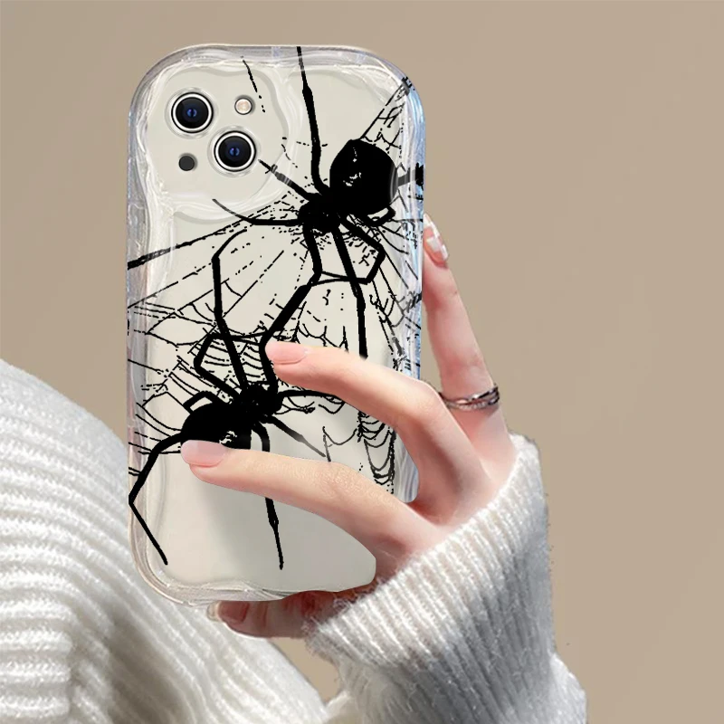 Bloodsacrifice Black Angel Death Demon 3D Wave Case For Samsung A73 A72 A71 A55 A54 A53 A33 A25 A15 A14 A13 A05 A04 A03 4G 5G