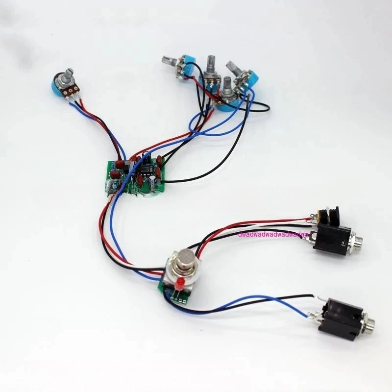 

Original DIY Electric Guitar Single Effect Device Distortus Maximus Replicated Distortion Circuit Board