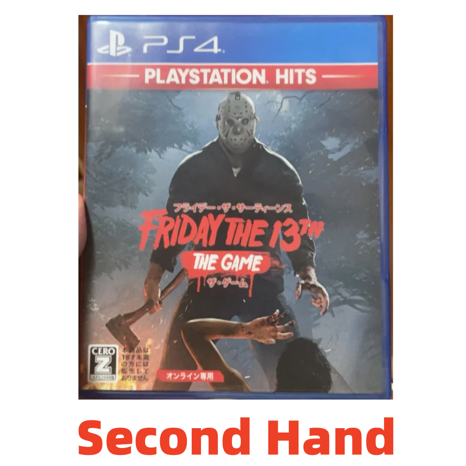 プレイステーション4-ps4-中古ゲームcd-フライデー・ザ・13th-ザ・ゲーム-プレイステーション4-ゲームカード-ps4ゲーム-フライデー・ザ・13th-ザ・ゲーム