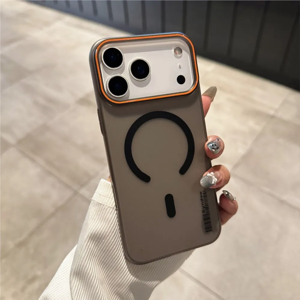 2026 / حافظة رسمية غير لامعة لهاتف Magsafe لهاتف iPhone 17 Air 17pro 17promax غطاء كمبيوتر صلب مغناطيسي #2