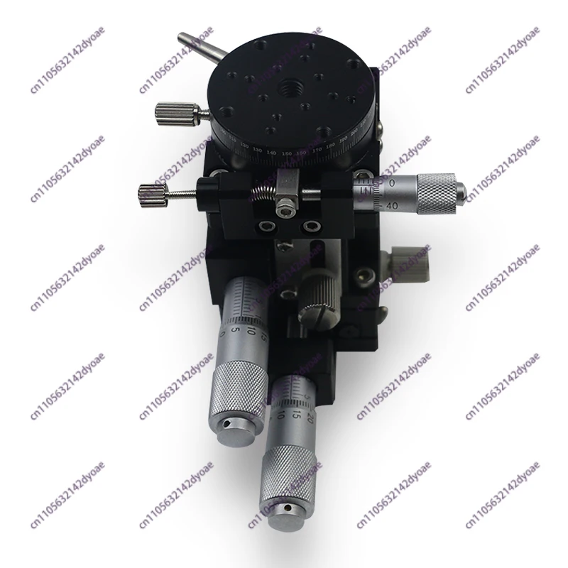 Manual fine-tuning of the stage XZR axis 40-C optical table Linear guide translation lifting table Rotary table Load: 8.8N (1kgf