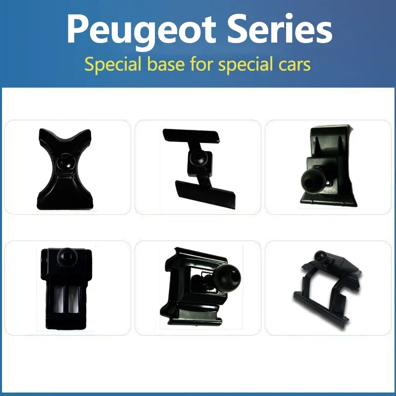 Suporte para Celular de Carro, Montagem Fixa para Navegação GPS, Acessórios Dedicados para Peugeot 408 3008 4008 308 5008 508
