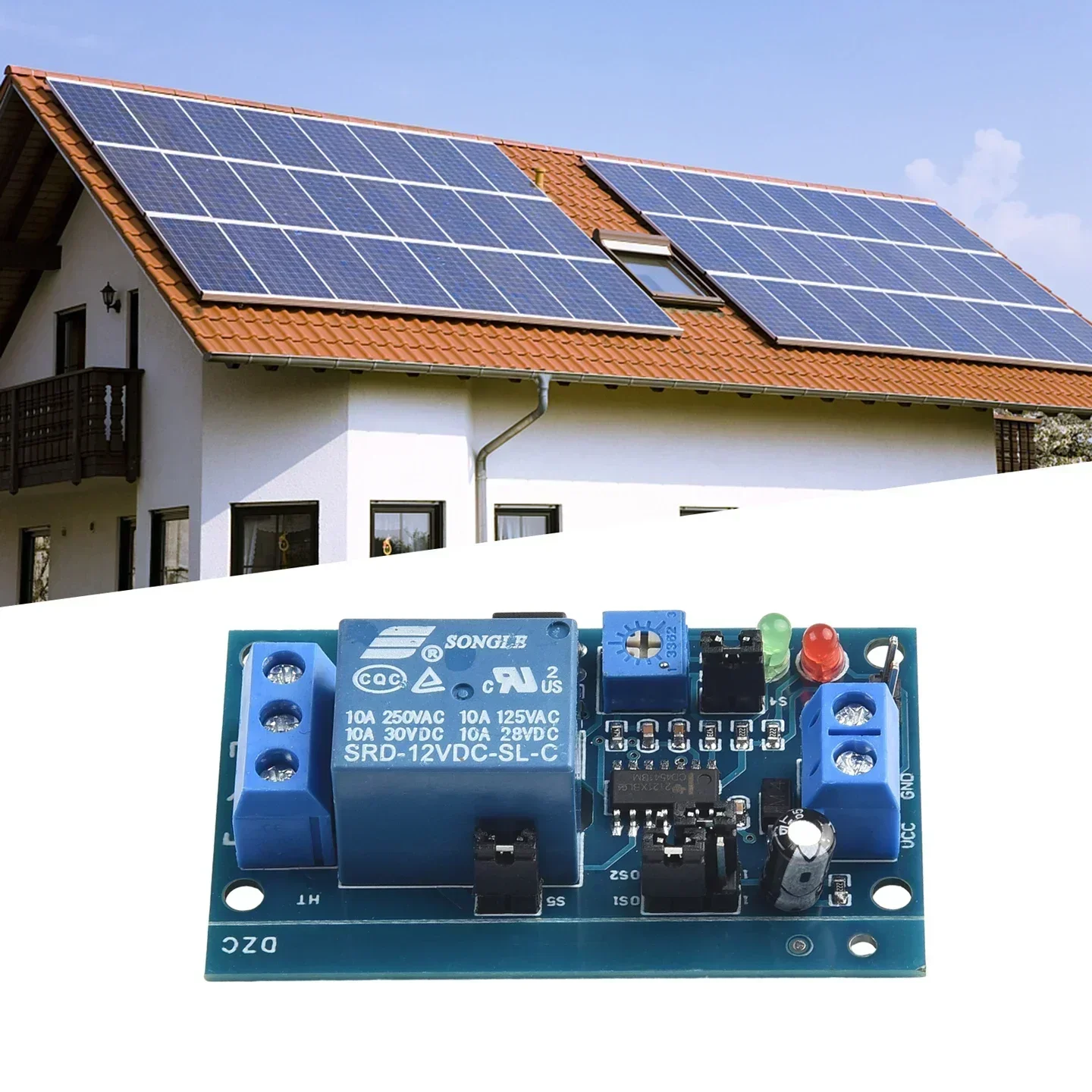 Delay Relay Switch Practical 12V Normally Open Time Delay Relay Module With 8 Time Ranges 250V AC/10A 30V DC/10A