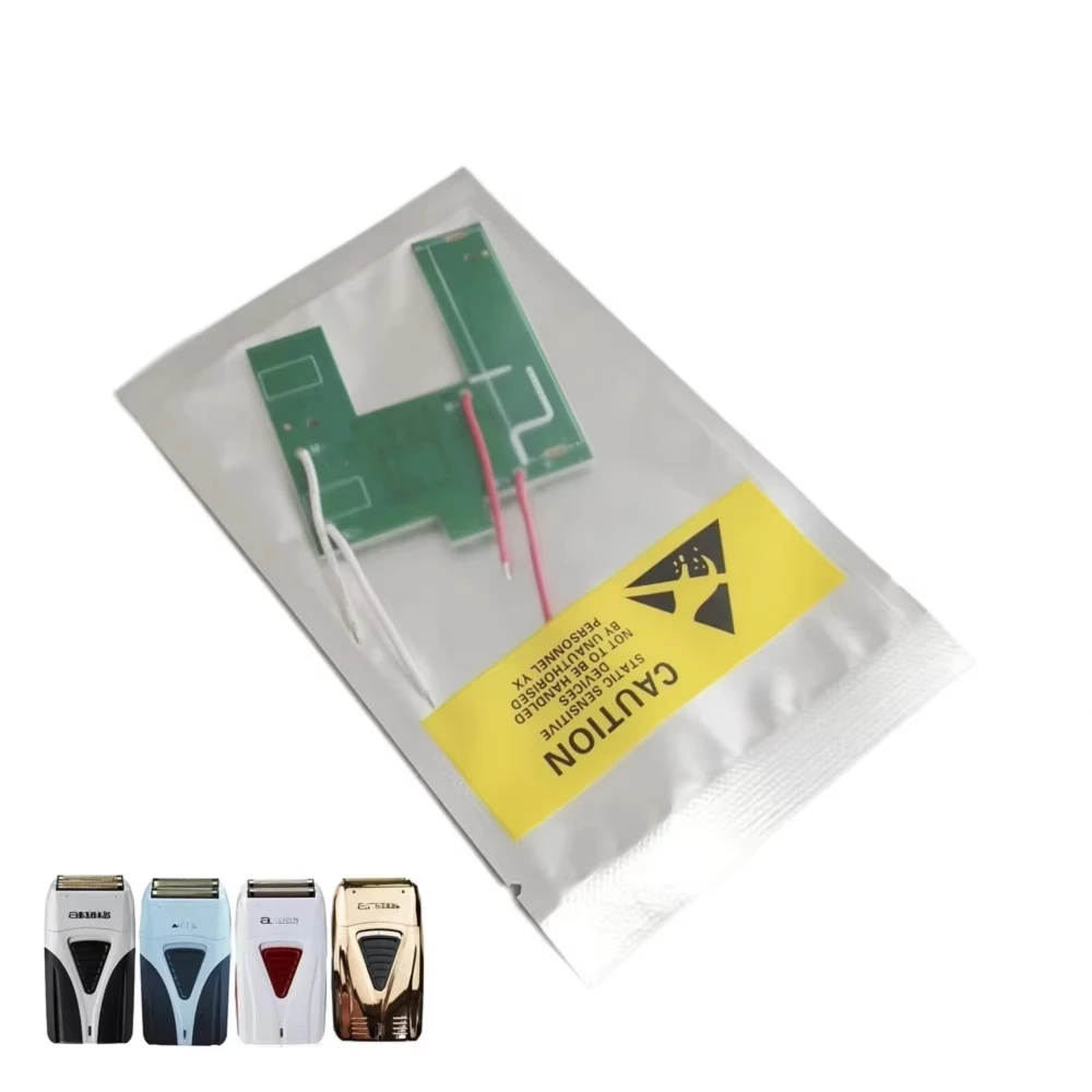 Placa de circuito impresso de substituição (PCB) compatível com a lâmina de barbeador Andis TS-1 TS-2, ProFoil Lithium Shaver 17155/17200/17170/17160