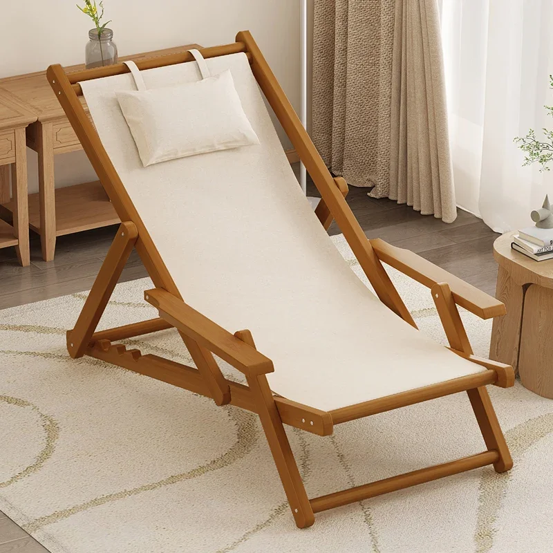 Outdoor lounge chair foldable lunch break sturdy durable office balcony living room