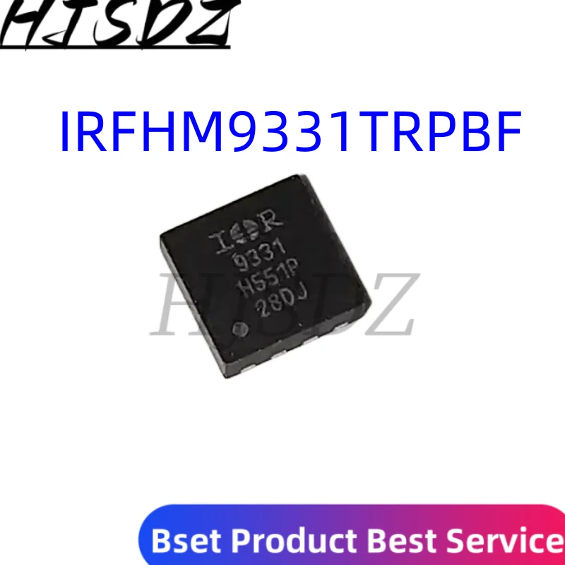 IRFHM9331TRPBF PQFN3x3 P -30V/-11A MOSFET Original, 5 piezas, nuevo