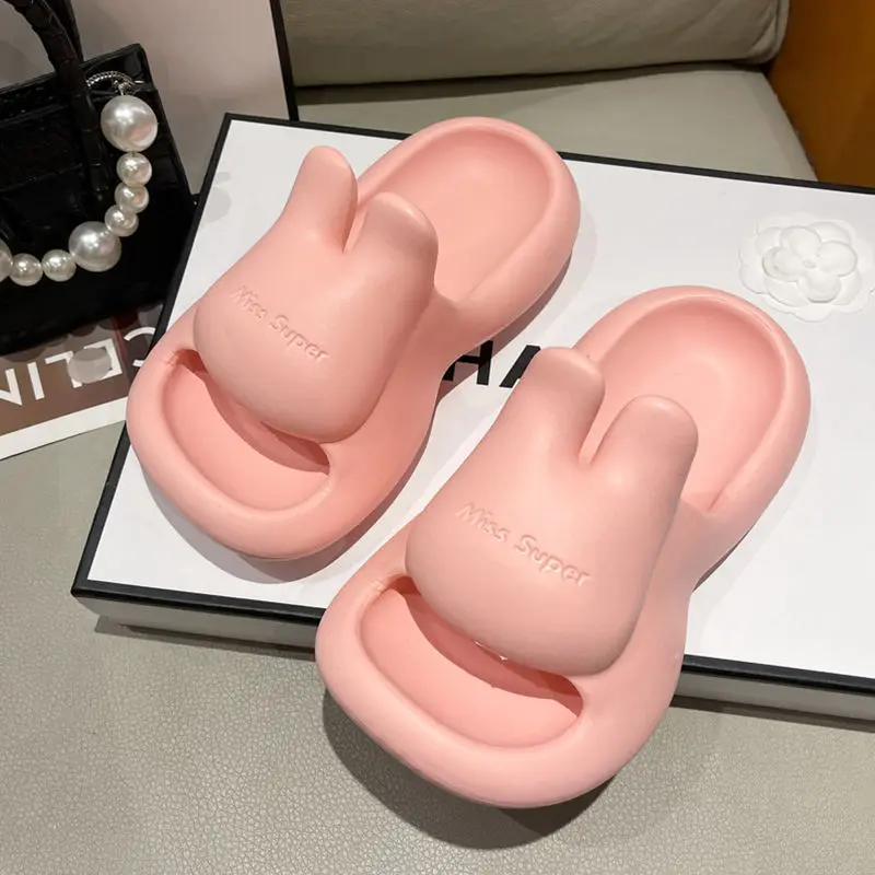 2023 New arrivel Summer flip flops External wear flip-flops eva solid color lightweight simple non-slip beach AW11