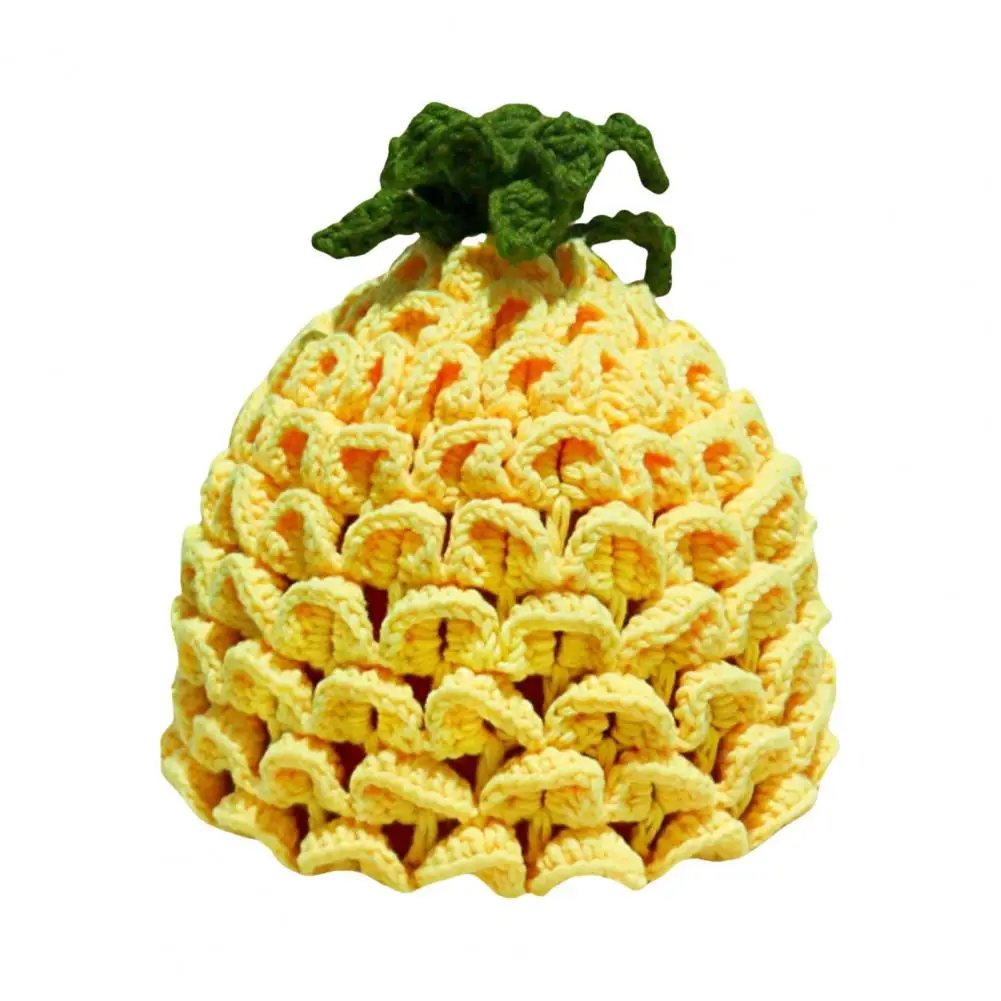 Cute Fruit S Women’s Knitted Fruit Hat Cozy Stretchy Winter Skull Cap Cute Warm Weather Headwear for Girls Winter Warm Knitted