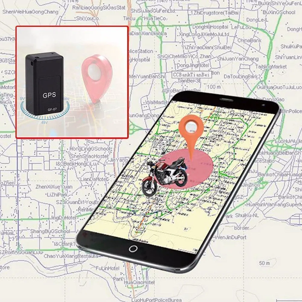 GF07 New Mini GPS Tracker Car Locator Anti-theft Tracker Anti-Lost Recording Tracking Device Sound Recording Microtracker