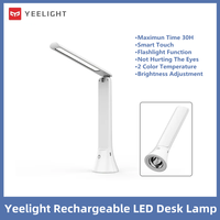 Yeelight Rechargeable LED Desk Lamp Flashlight Dimming Brightness 2 Color Temperature 3000-5000K Type-c Charging