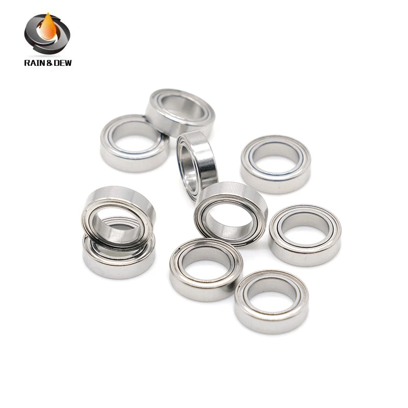 

10 шт. SMR117W2,5 7x11x2,5 мм подшипник ABEC-7 миниатюрные открытые шарикоподшипники из нержавеющей стали S MR117 677 617/7