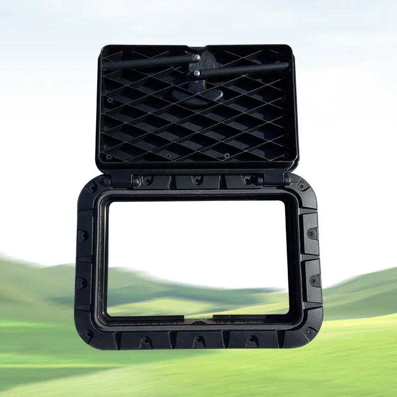 

Kayak accessories, American square hatch cover, bait box nylon material with square hatch cover
